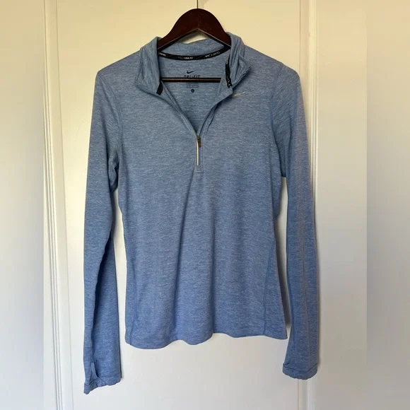 Nike Dri-FIT Women's 1/4-Zip Performance Running Pullover Lightweight Sz Small - Picture 1 of 7
